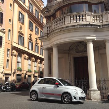 Old white Fiat 500 - бесплатный image #331455